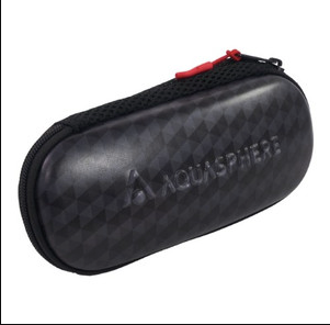 Aquasphere Goggle Case Black and Red